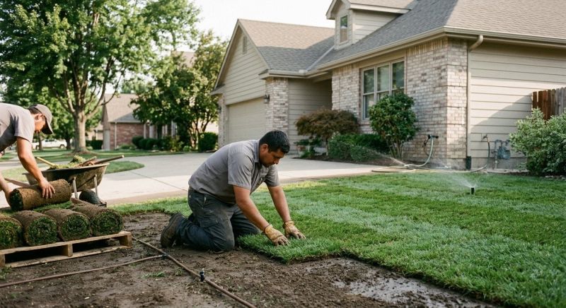 Yard Sodding in Aiken, SC